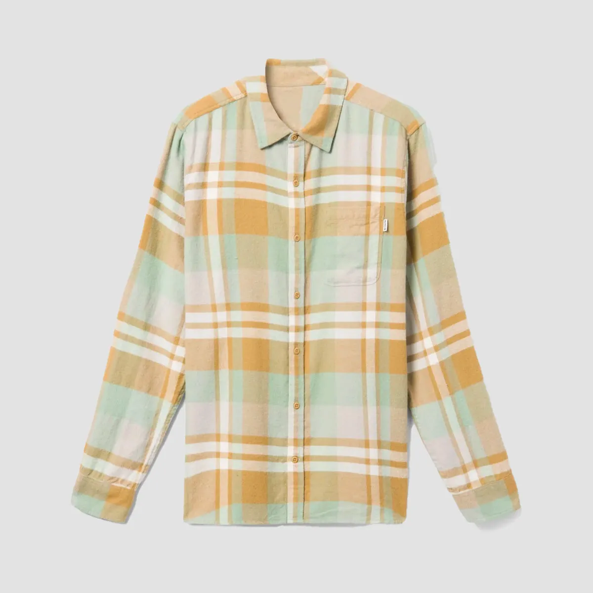 Hurley Portland Organic Flannel Longsleeve Shirt Golden Doodle