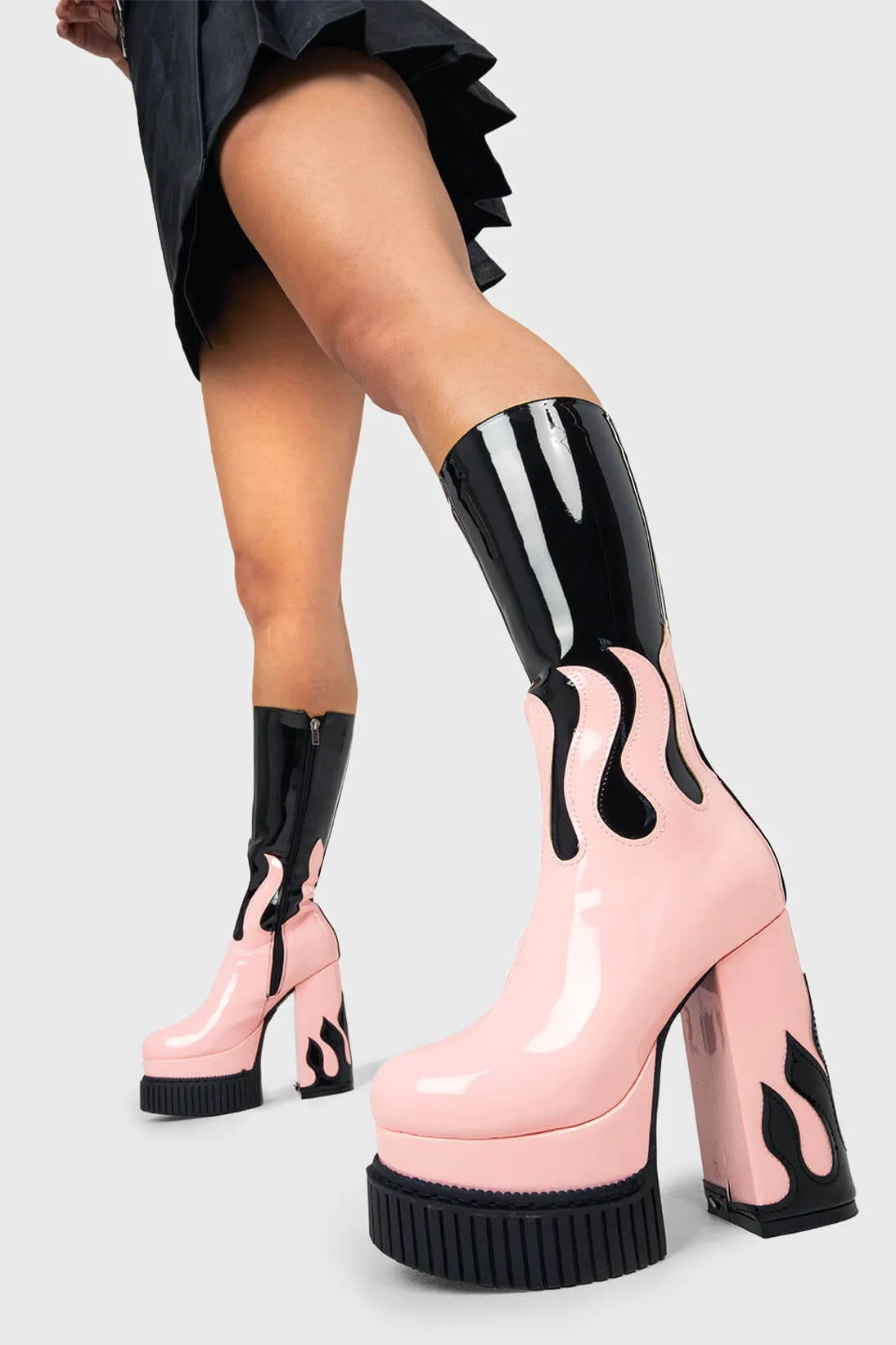 Ignite Platform Calf Boots