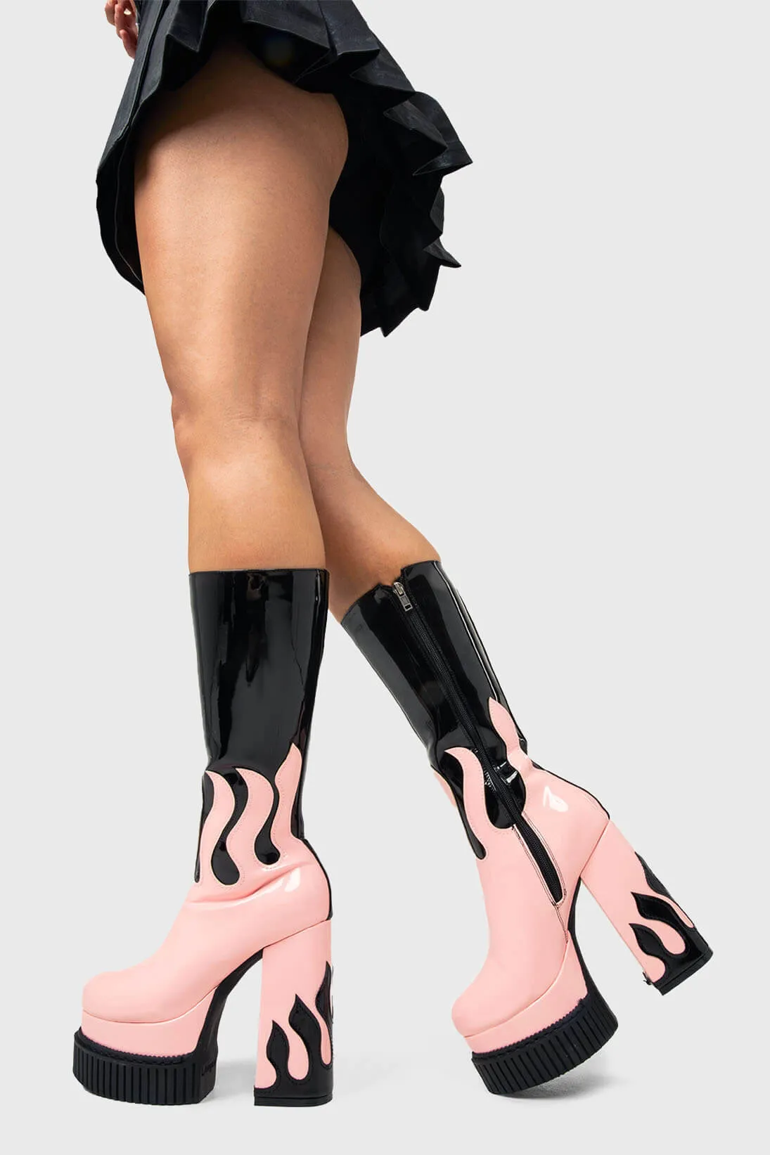 Ignite Platform Calf Boots