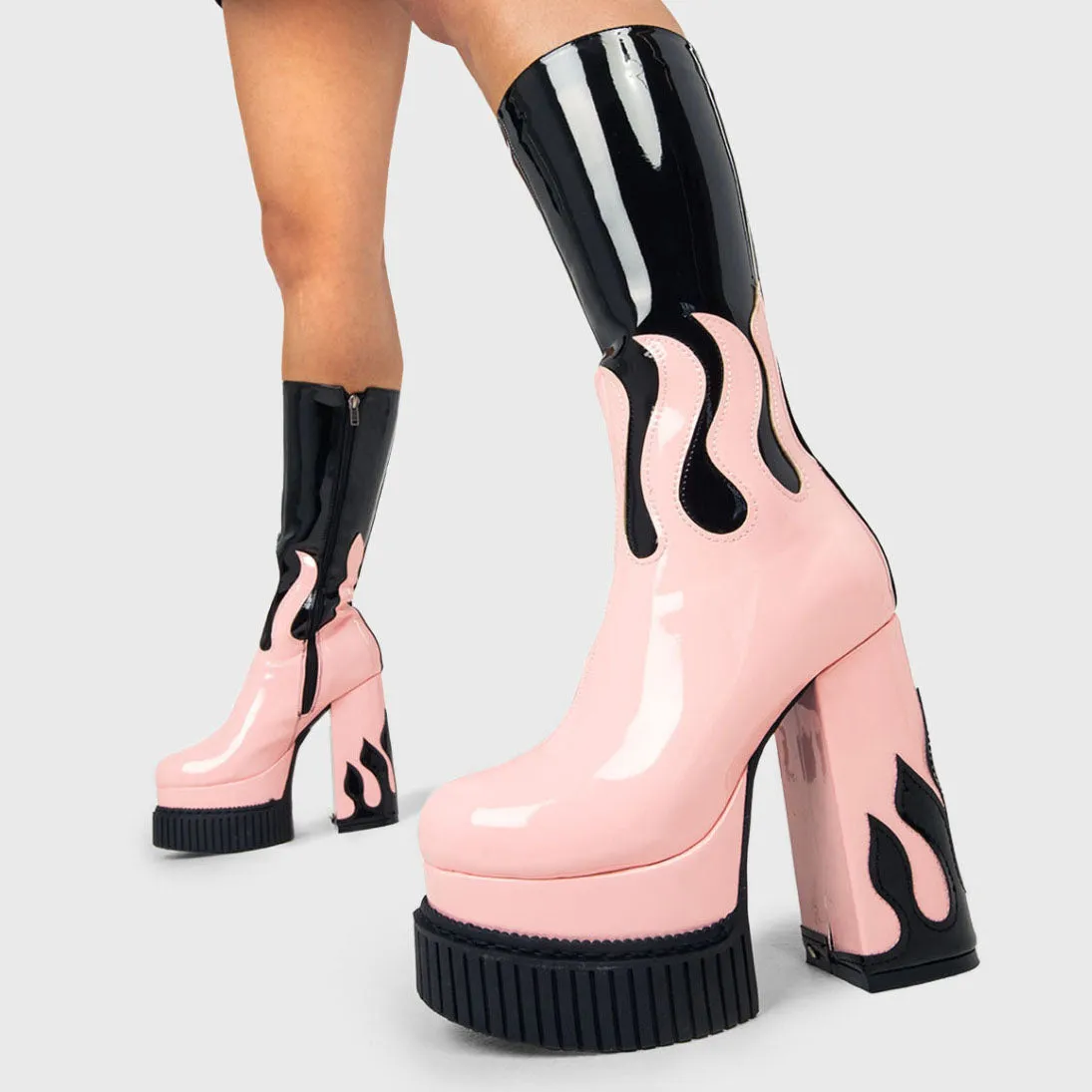 Ignite Platform Calf Boots