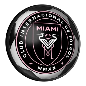 Inter Miami CF: Soccer - Round Slimline Lighted Wall Sign