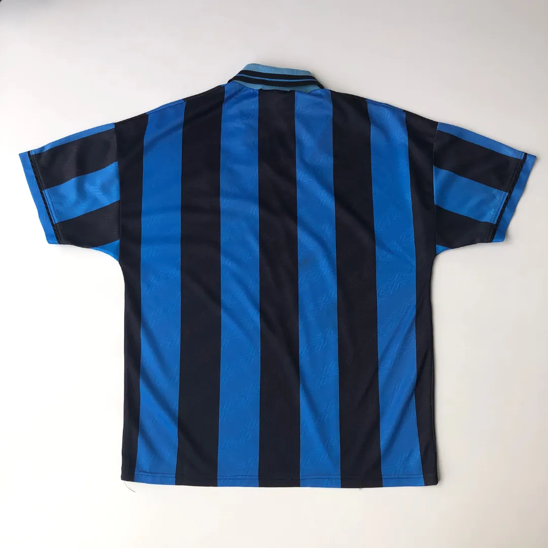 Inter Milan Umbro Original 1994/1995 Home Football Shirt Large