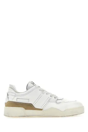 Isabel Marant Two Tone Leather Emreeh Sneakers