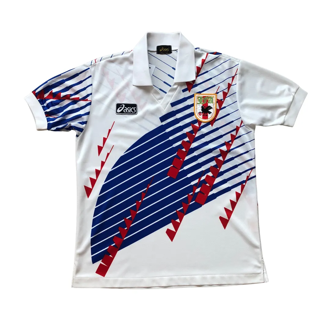 Japan Original Asics 1993/1994 Away Vintage Football Shirt Small/Medium