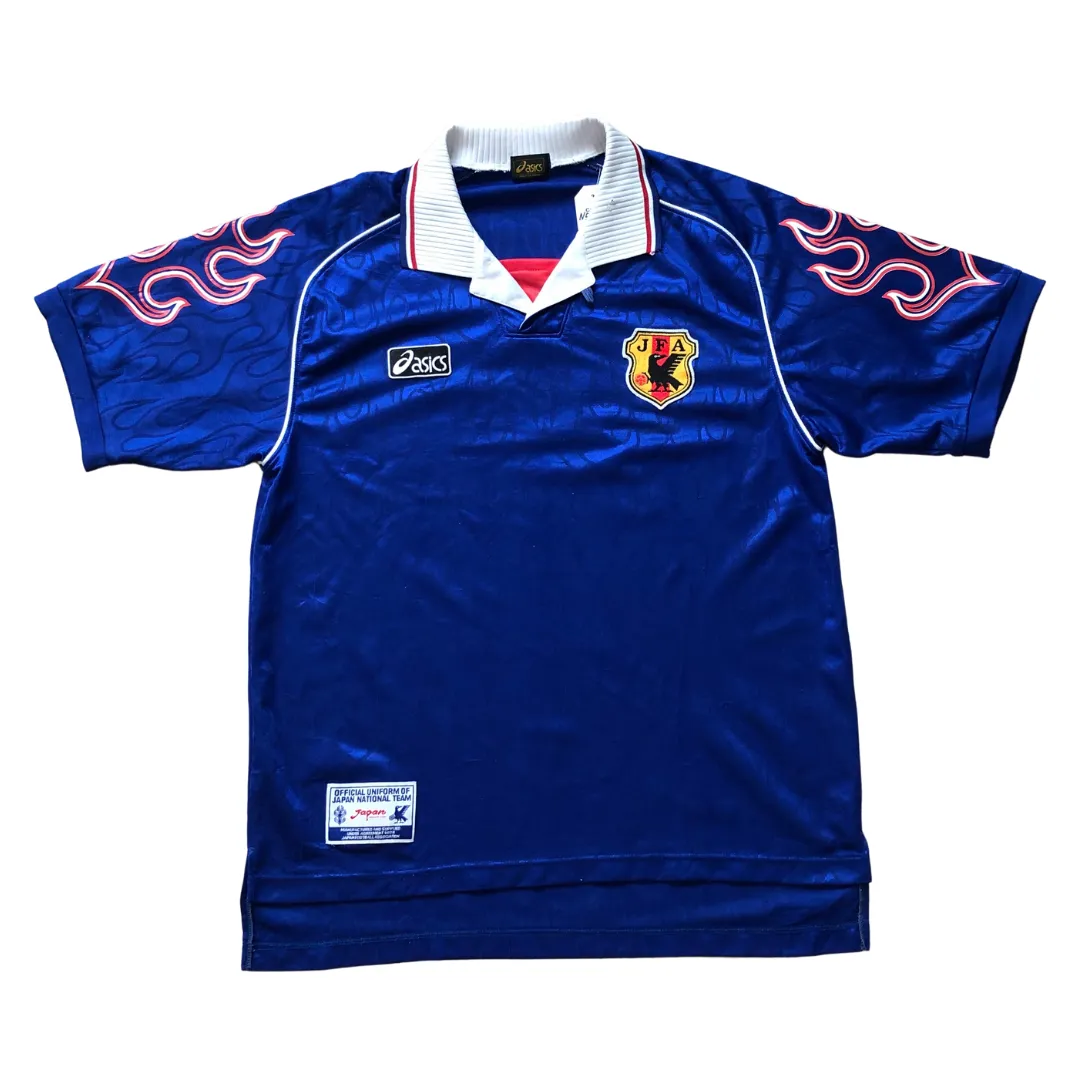 Japan Original Home Football Shirt 1998/1999 Asics Medium/Large