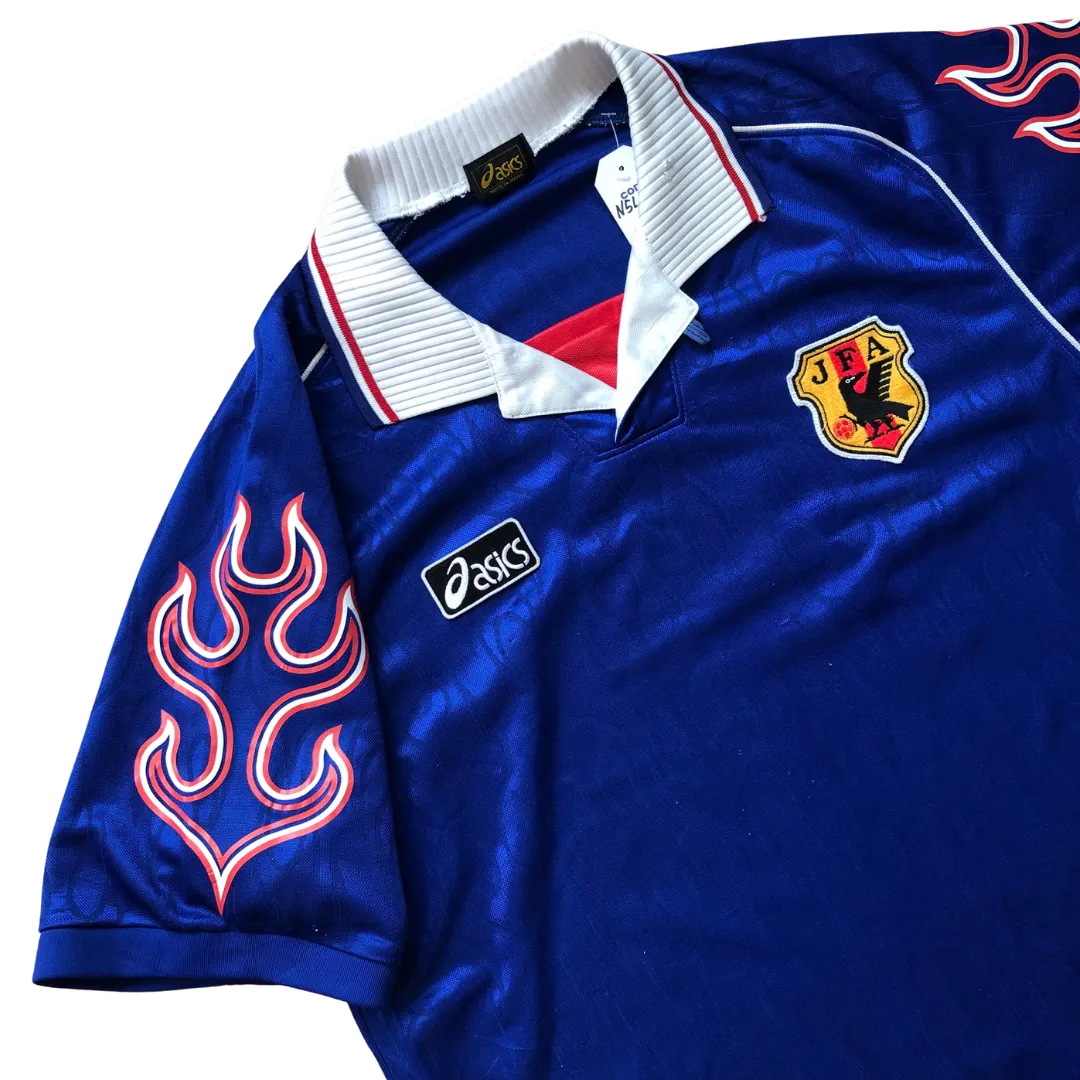 Japan Original Home Football Shirt 1998/1999 Asics Medium/Large