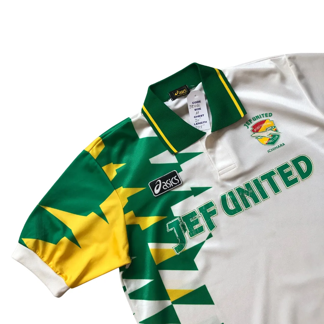 JEF United Ichihara J-League Asics 1993/1994 Away Vintage Football Shirt Medium