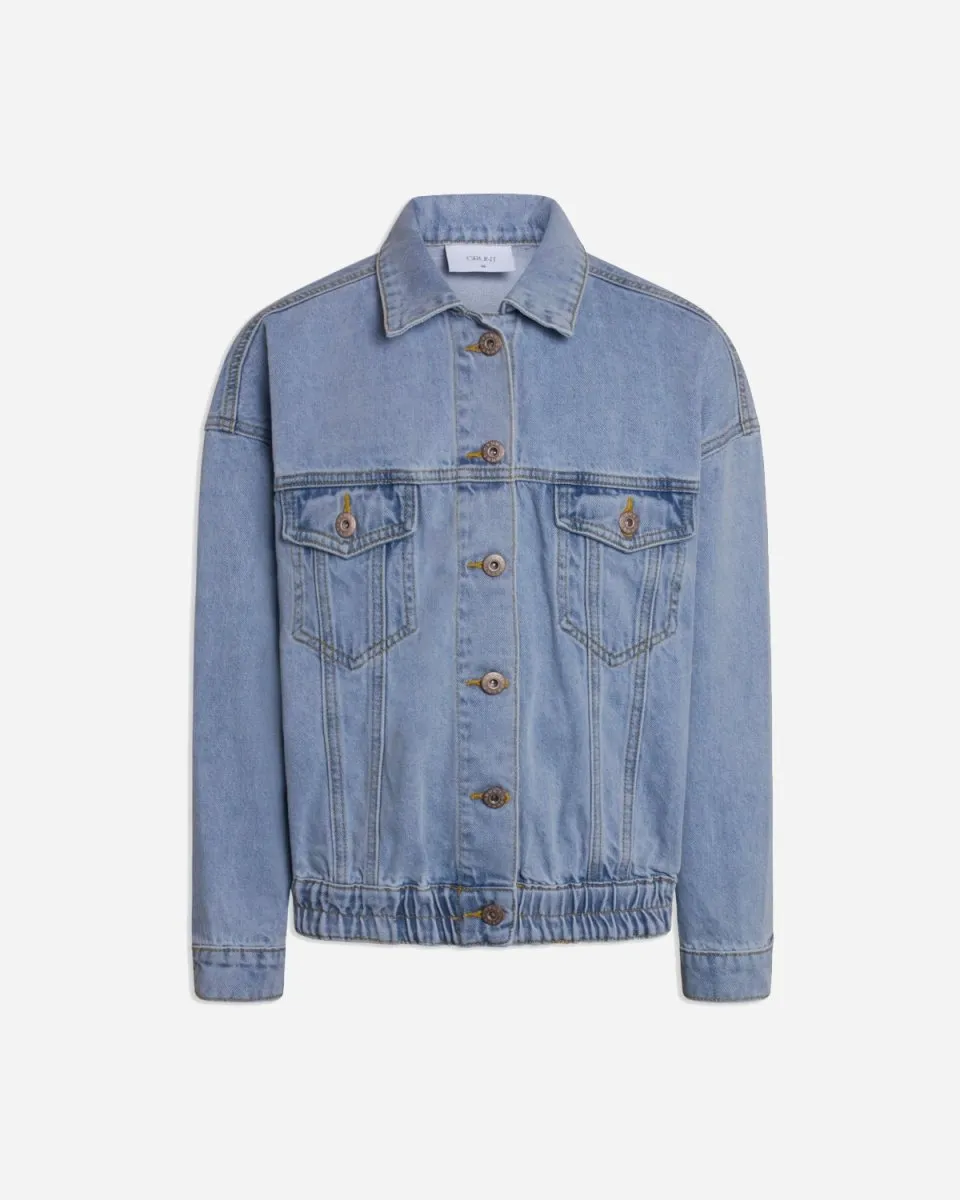 Jen Denim Jacket - Globe Blue