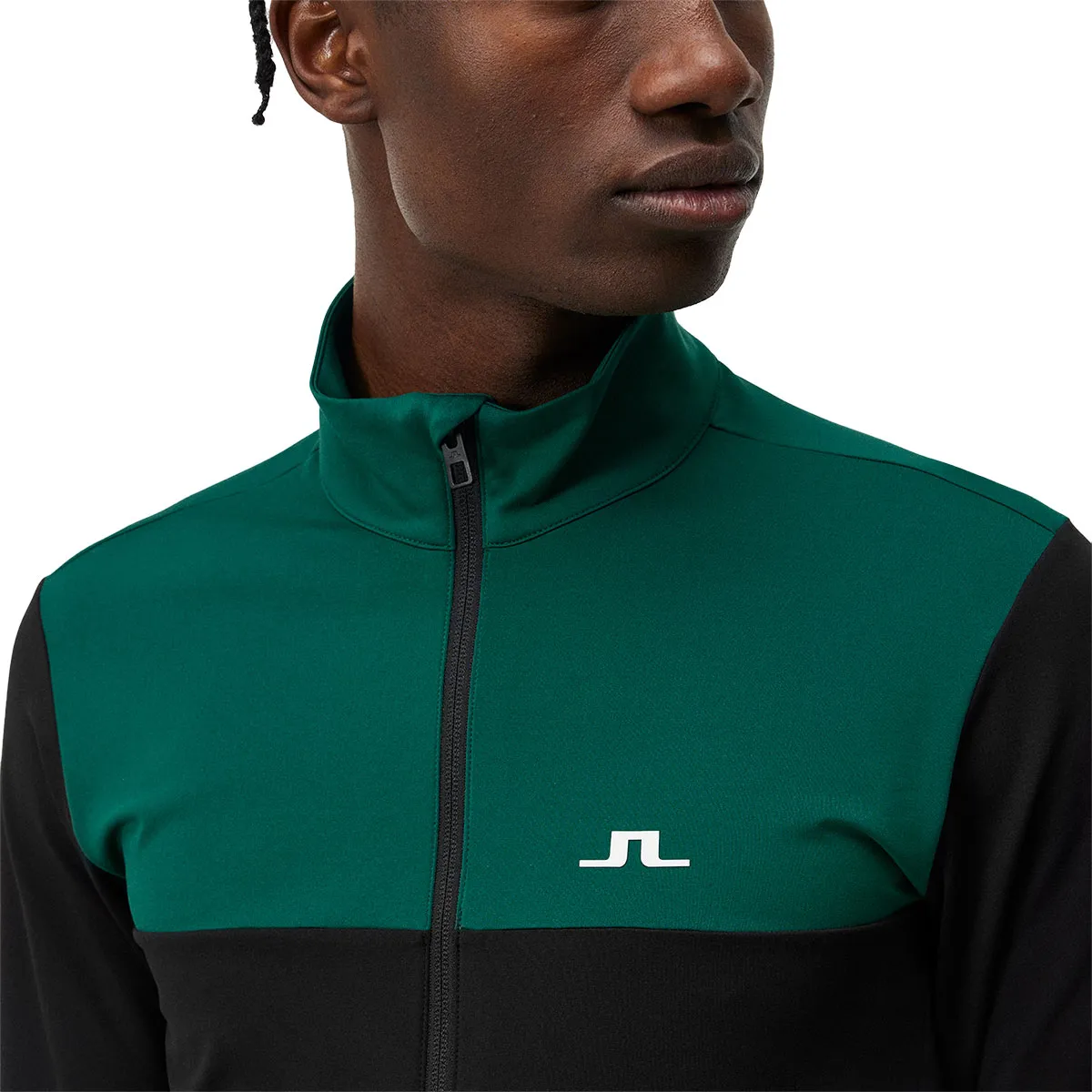 J.Lindeberg Men's Banks Full Zip Golf Midlayer