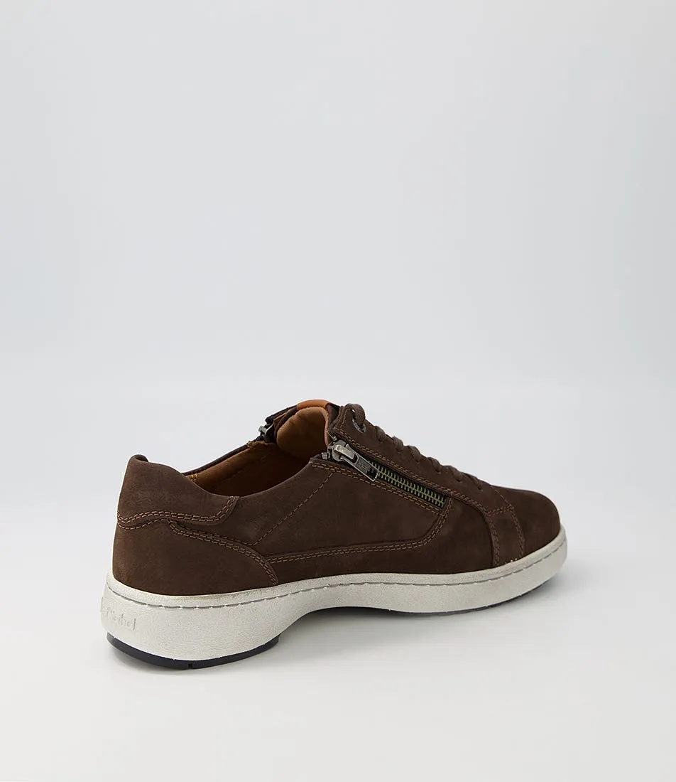 JOSEF SEIBEL David 07 Anthracite Combi Nubuck Sneakers