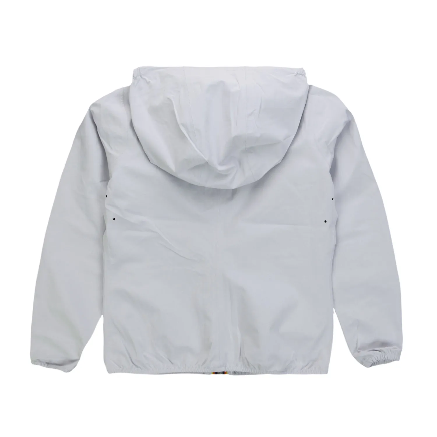 K-Way Lil Nylon Dot White Jacket For Girls And Teen