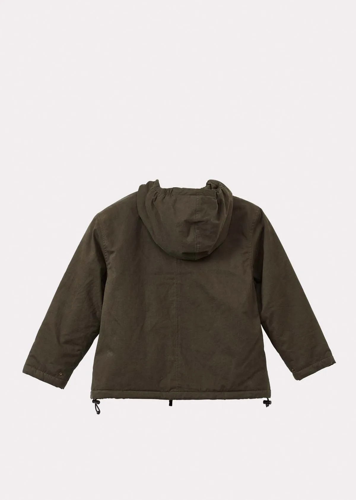 Kids Caramel FALCON CHILDREN'S HEAVY COTTON TWILL JACKET - KHAKI