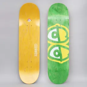 Krooked 8.25 Team Eyes Skateboard Deck Yellow