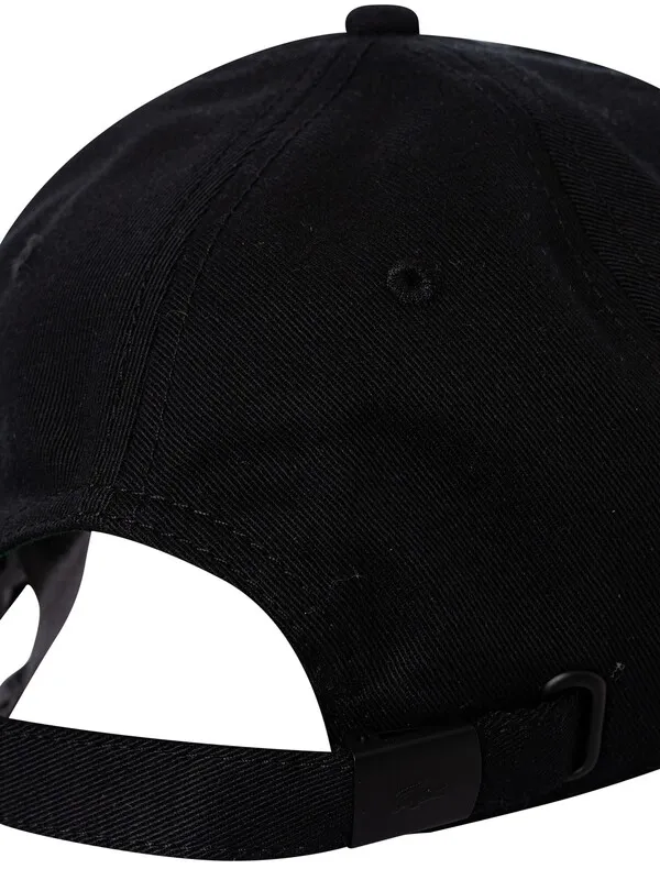 Lacoste Side Logo Baseball Cap - Black