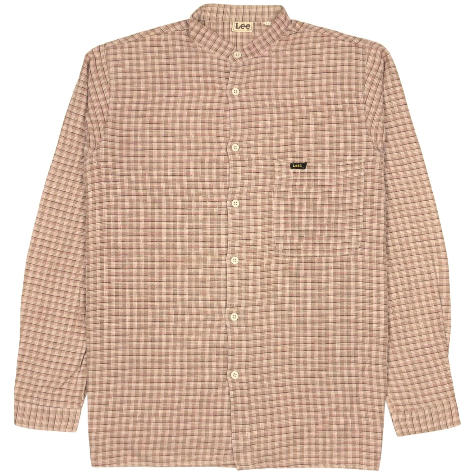 Lee Sport Flannel Shirt Brown Red