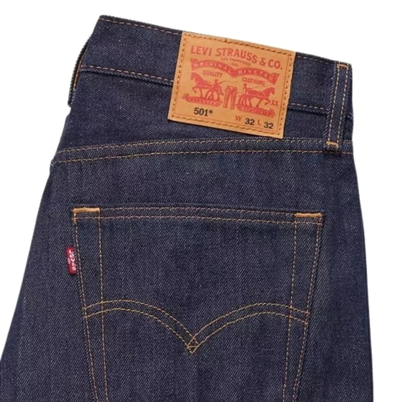 Levi 501 Shrink to Fit Men's Original Jeans - 36" X 38"