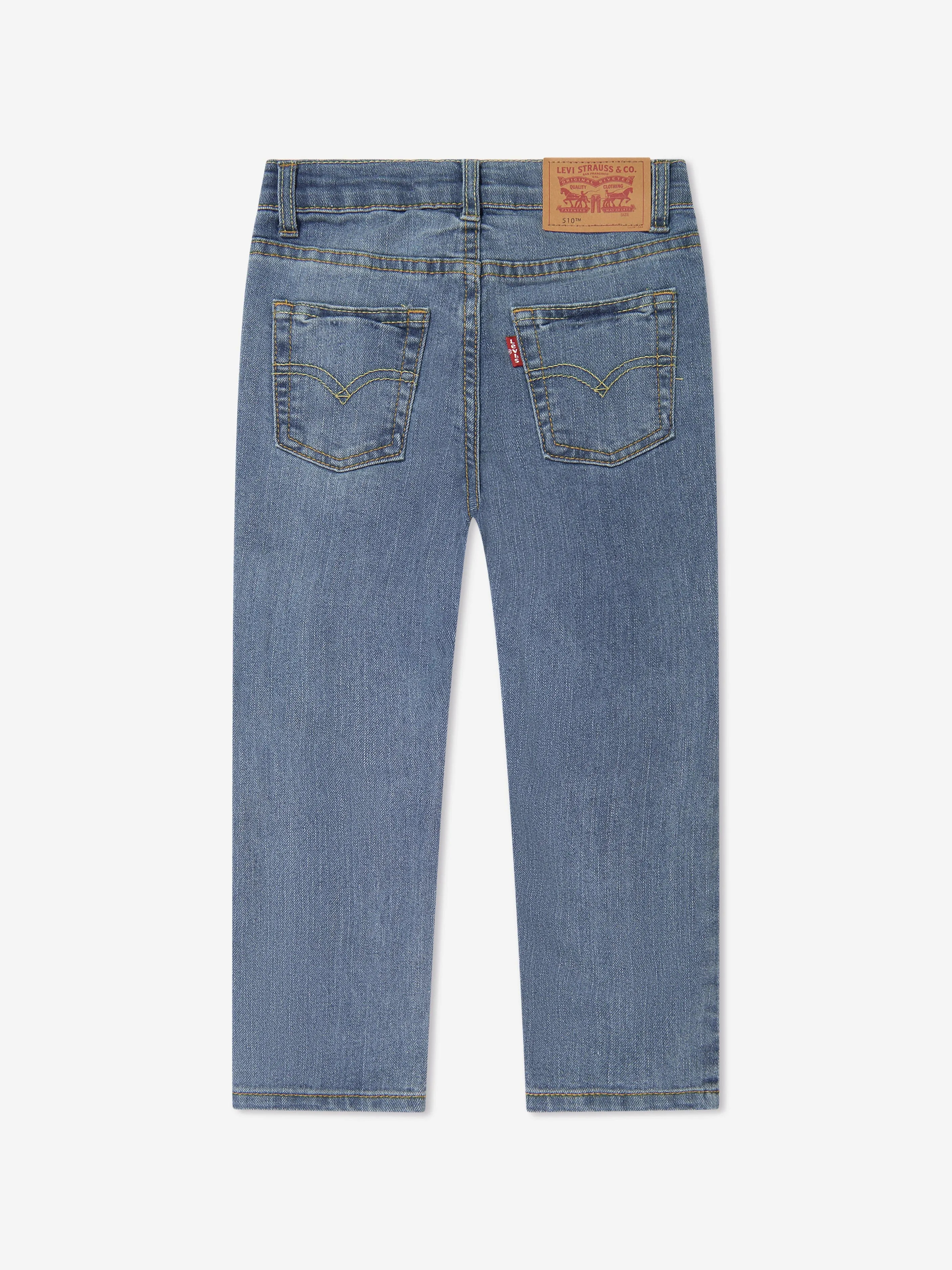 Levi's Wear Girls 510 Skinny Fit Jeans in Blue