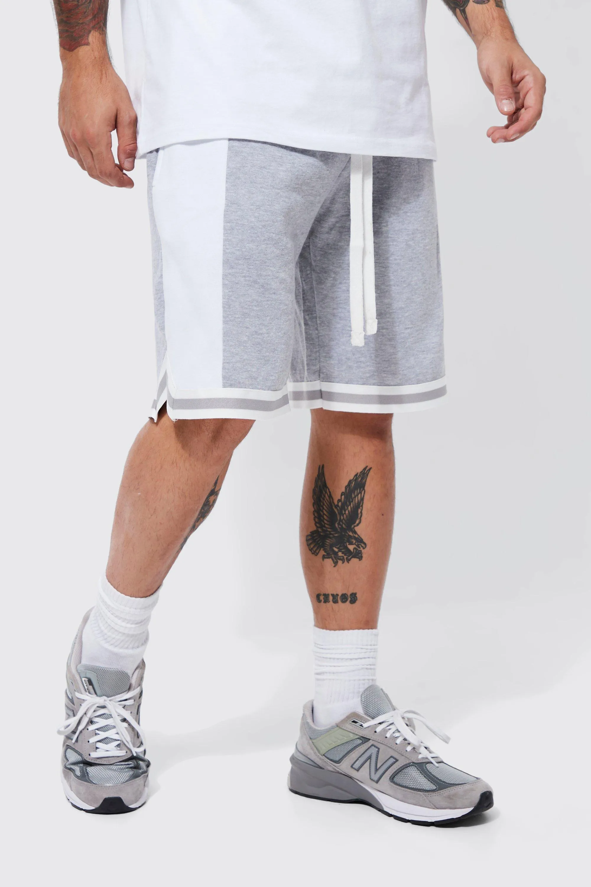 Lightweight Loose Fit Mid Length Basketball Shorts