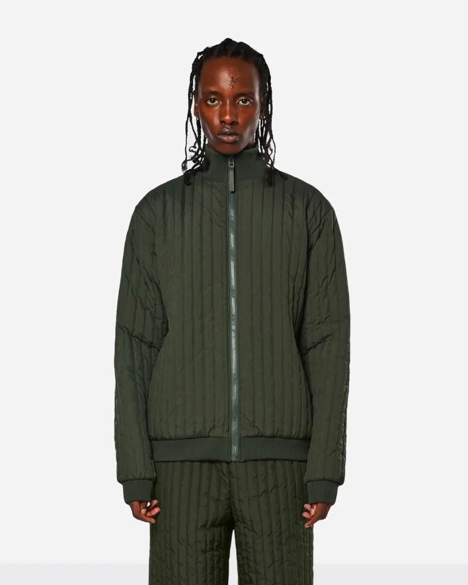 Liner High Neck Jacket - Green