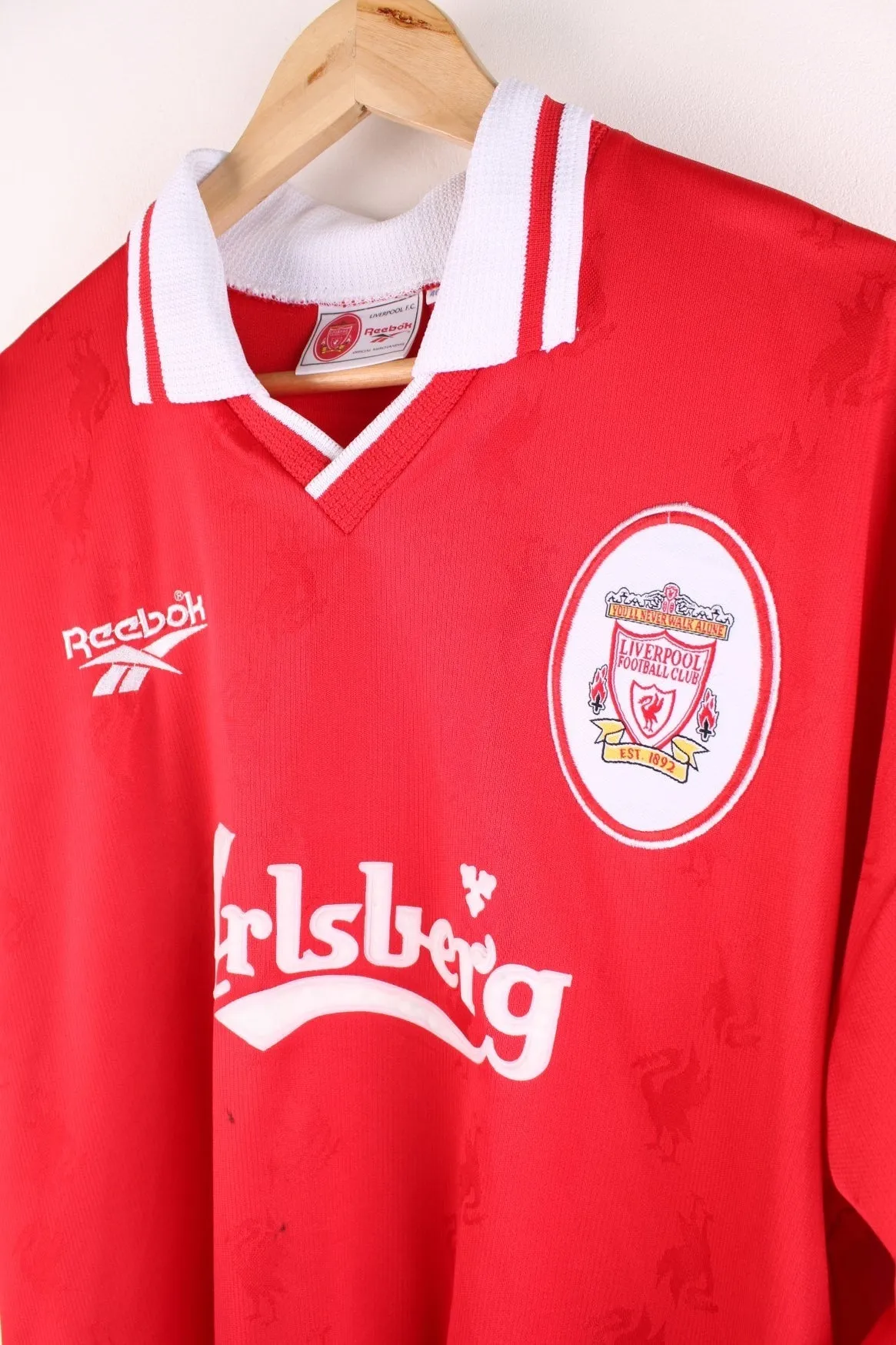 Liverpool 1996/98 Reebok Football Shirt