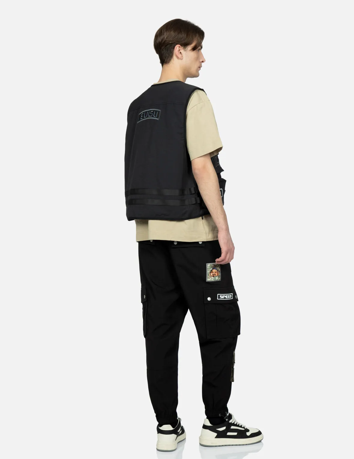 Logo Embroidery Multi-Pocket Vest