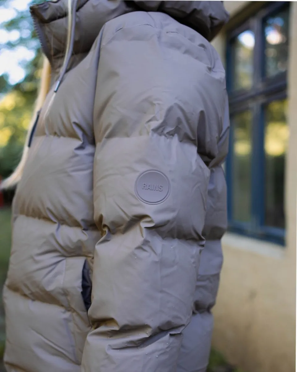 Long Puffer Jacket 2022 - Taupe