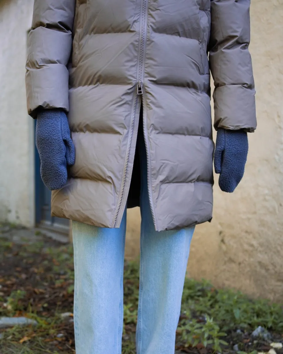 Long Puffer Jacket 2022 - Taupe