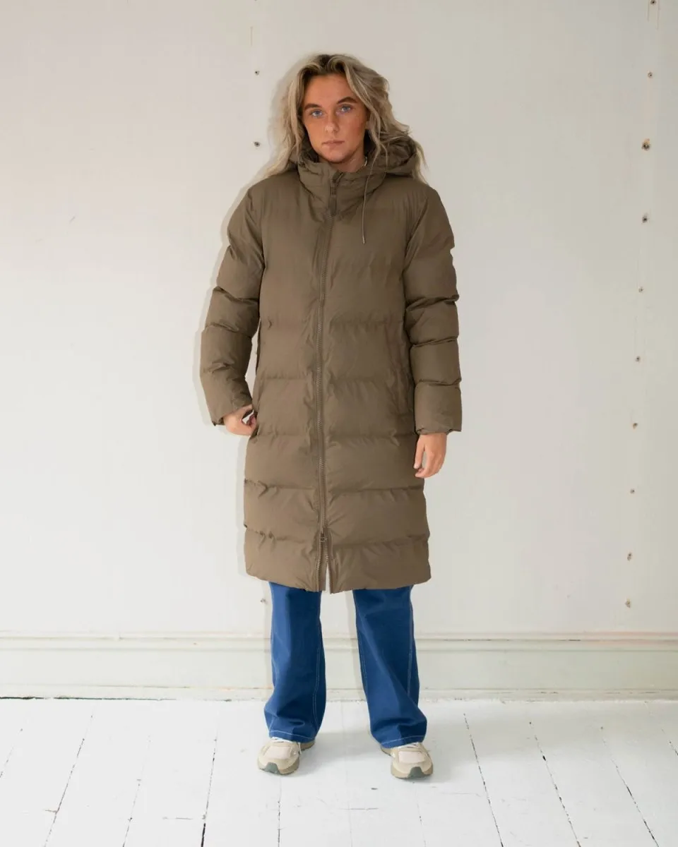 Long Puffer Jacket 2022 - Wood