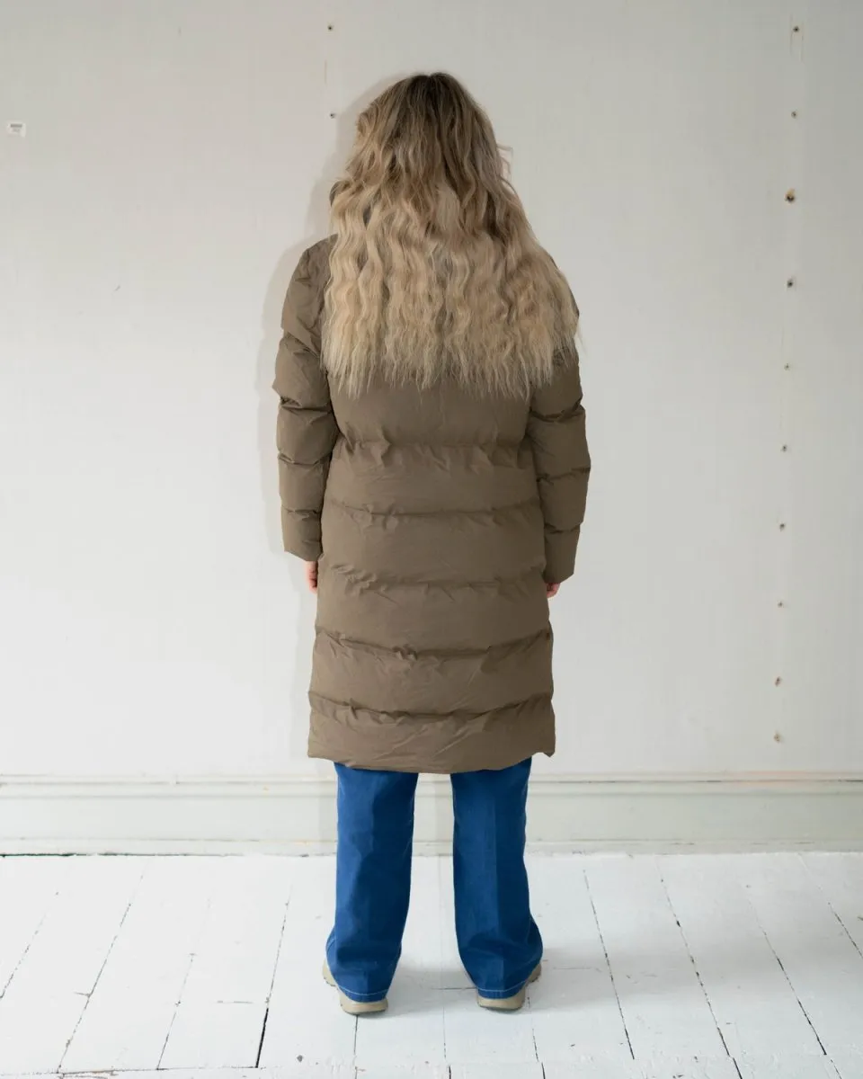 Long Puffer Jacket 2022 - Wood