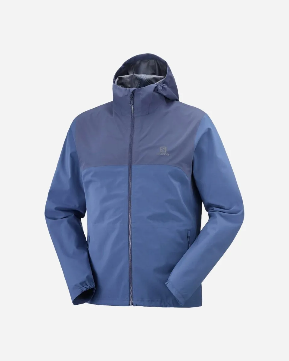 M Essentials Waterproof Jacket - Dark Denim/Mood Indigo