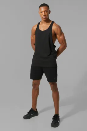 Man Active Vest Short Set