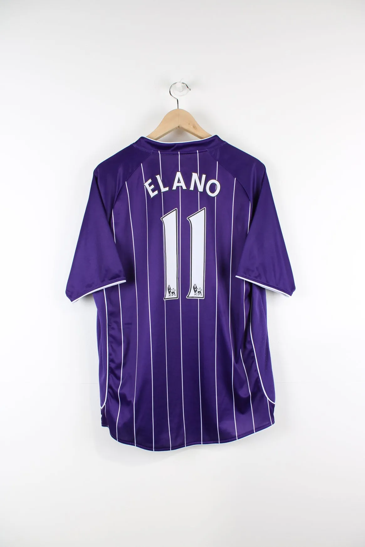 Manchester City 2007/08 Ellano Away Football Shirt