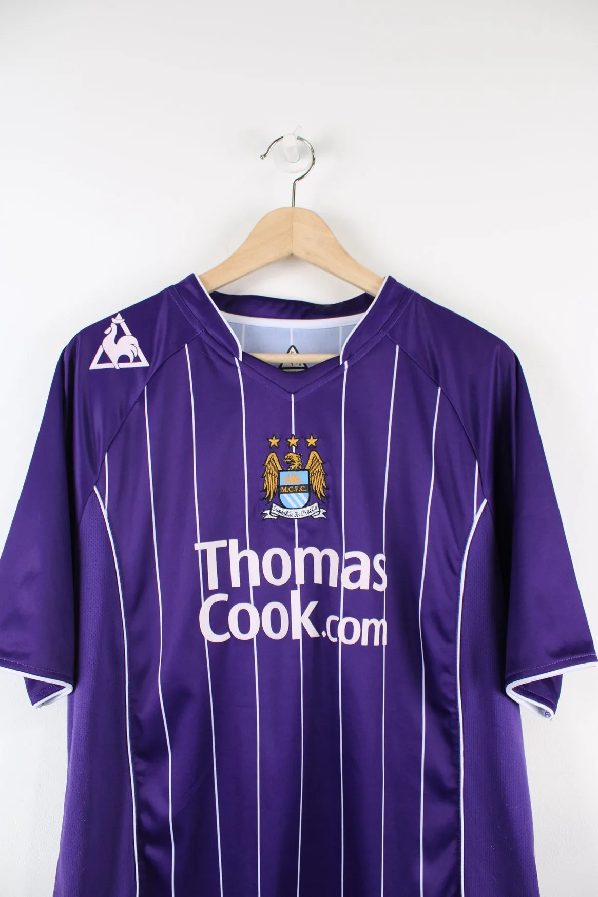 Manchester City 2007/08 Ellano Away Football Shirt