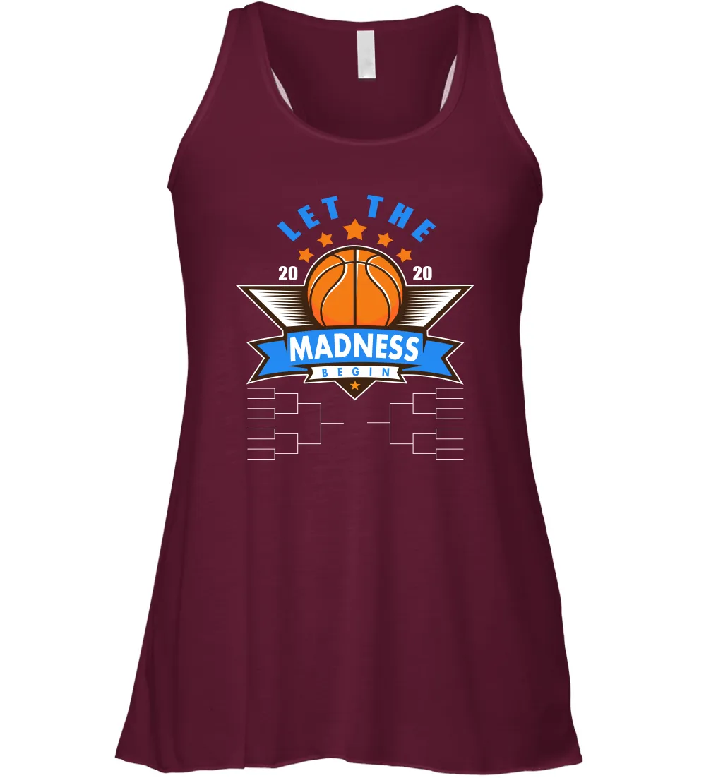 March College Basketball Let the Madness Begin Coronacation Racerback Tank