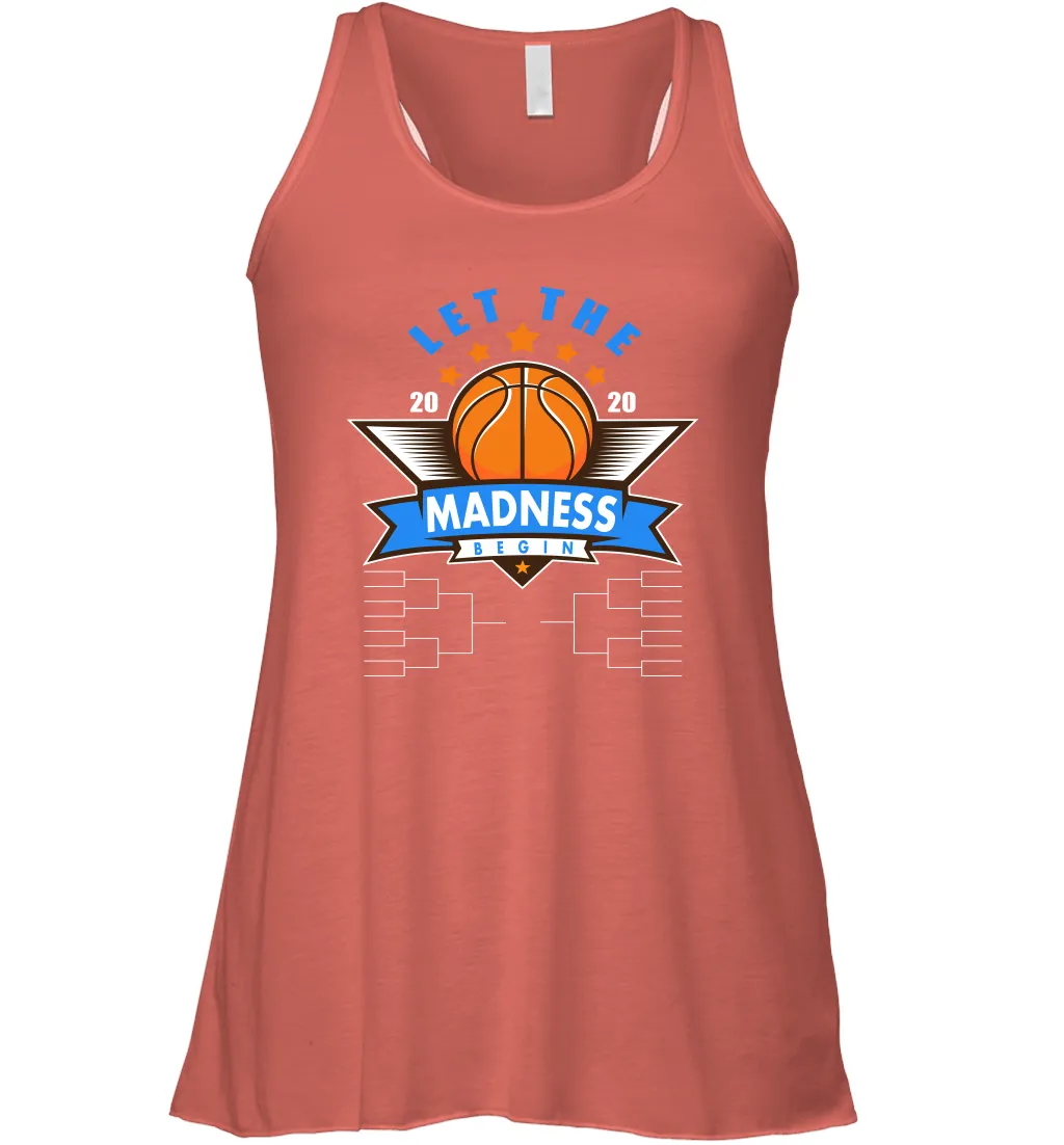 March College Basketball Let the Madness Begin Coronacation Racerback Tank