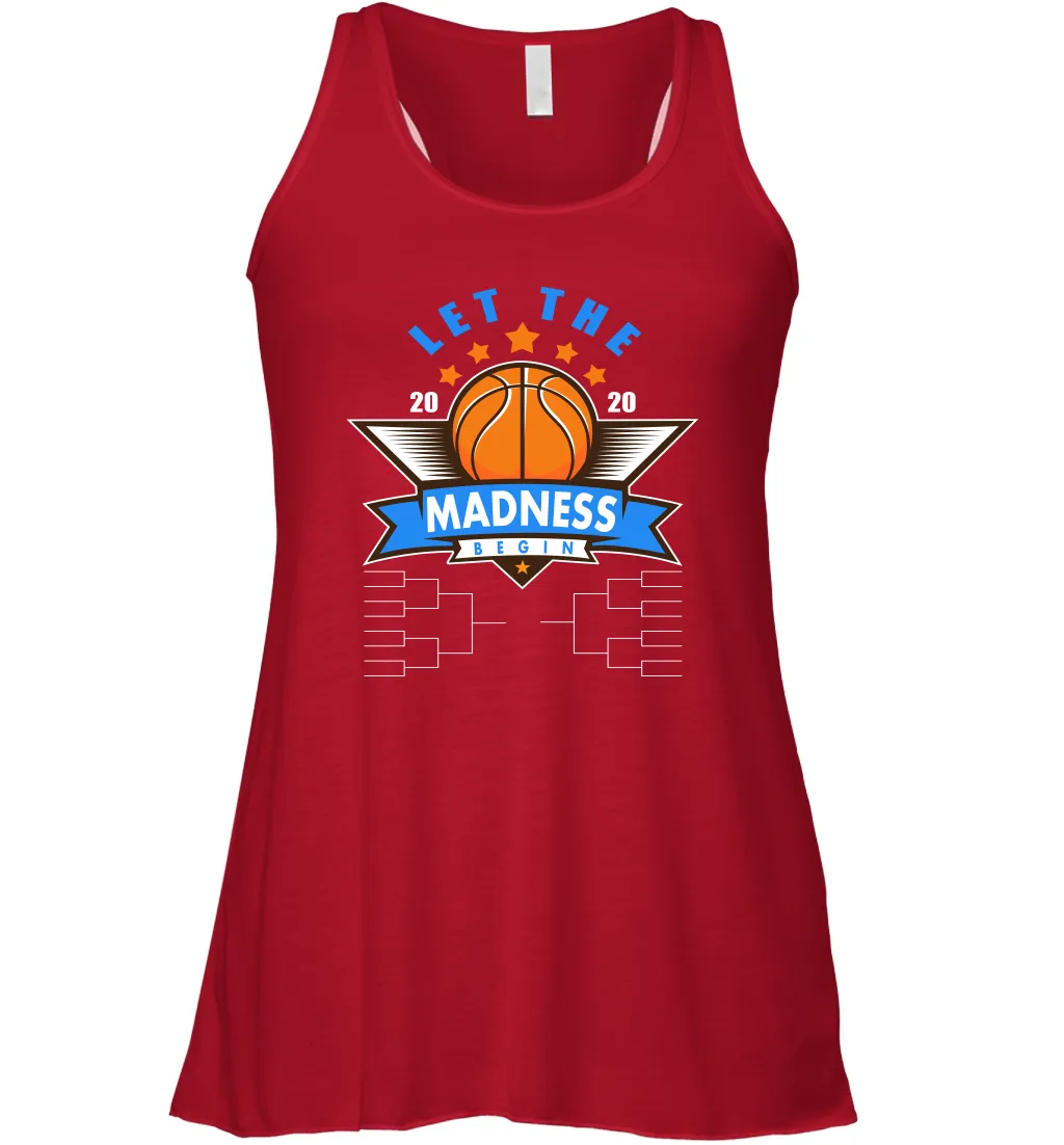 March College Basketball Let the Madness Begin Coronacation Racerback Tank