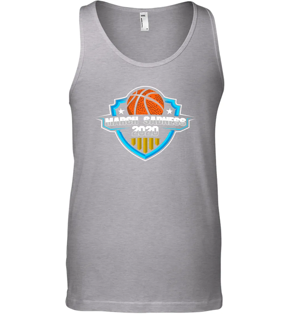 March Sadness 2020 March Madness Basketball Coronacation Tank Top