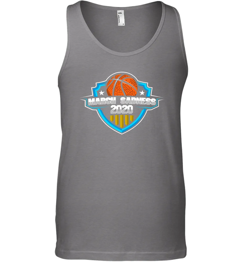 March Sadness 2020 March Madness Basketball Coronacation Tank Top