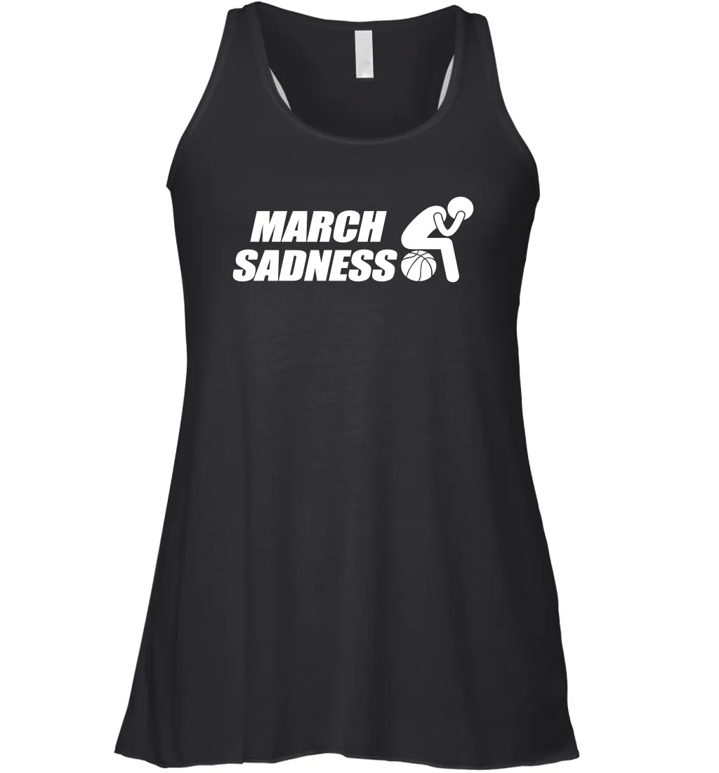 March Sadness 2020 Month Basketball College Coronacation Racerback Tank