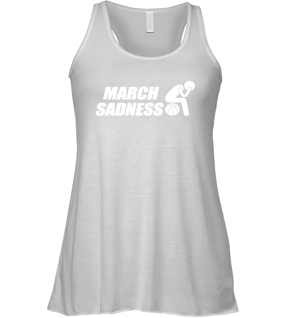 March Sadness 2020 Month Basketball College Coronacation Racerback Tank