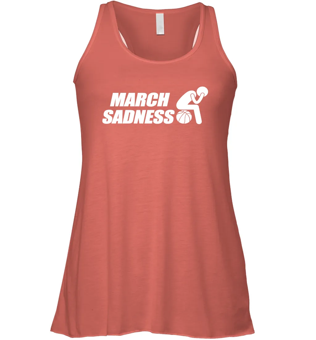 March Sadness 2020 Month Basketball College Coronacation Racerback Tank