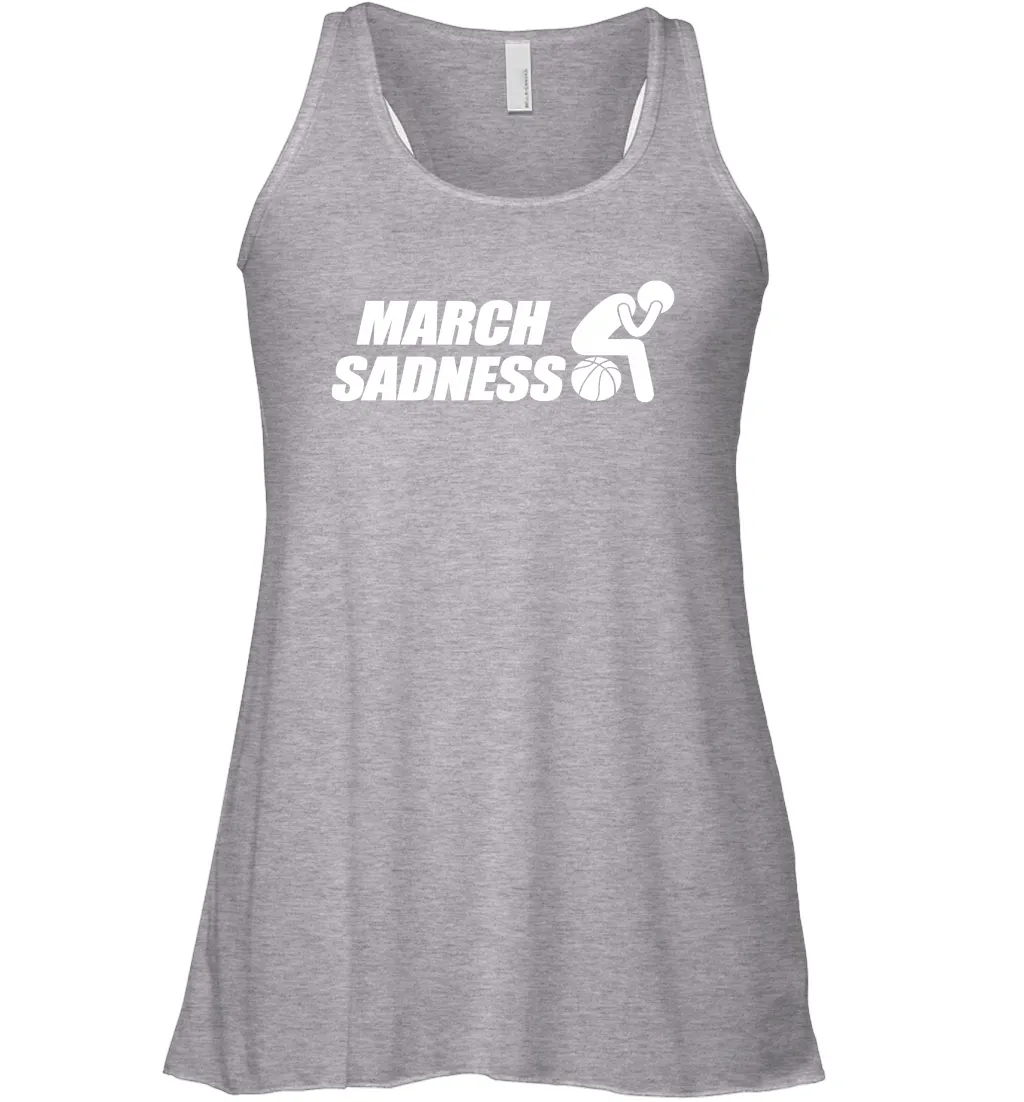 March Sadness 2020 Month Basketball College Coronacation Racerback Tank