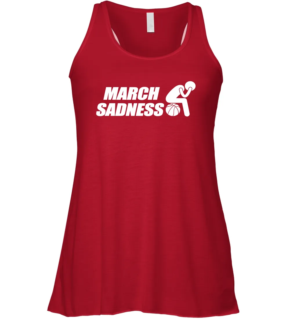 March Sadness 2020 Month Basketball College Coronacation Racerback Tank