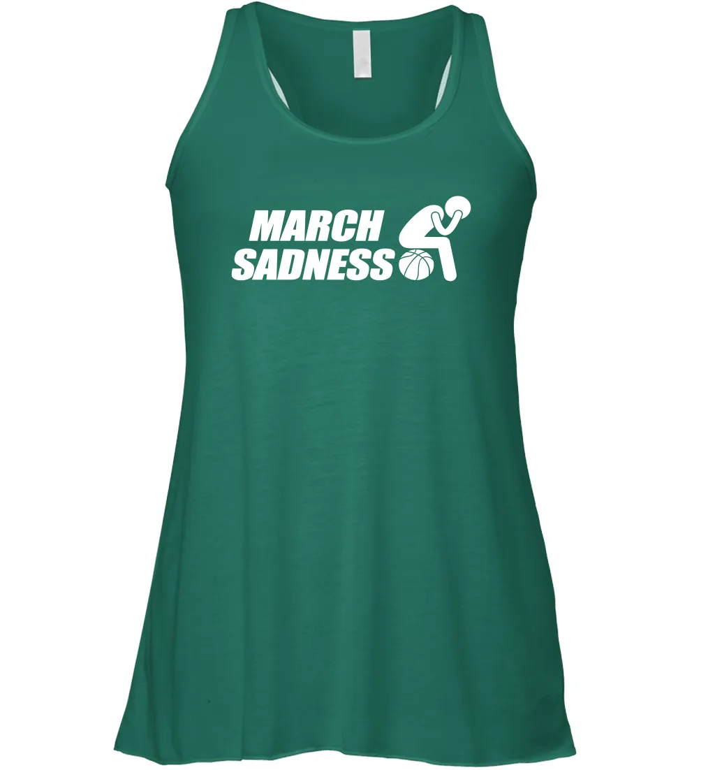 March Sadness 2020 Month Basketball College Coronacation Racerback Tank