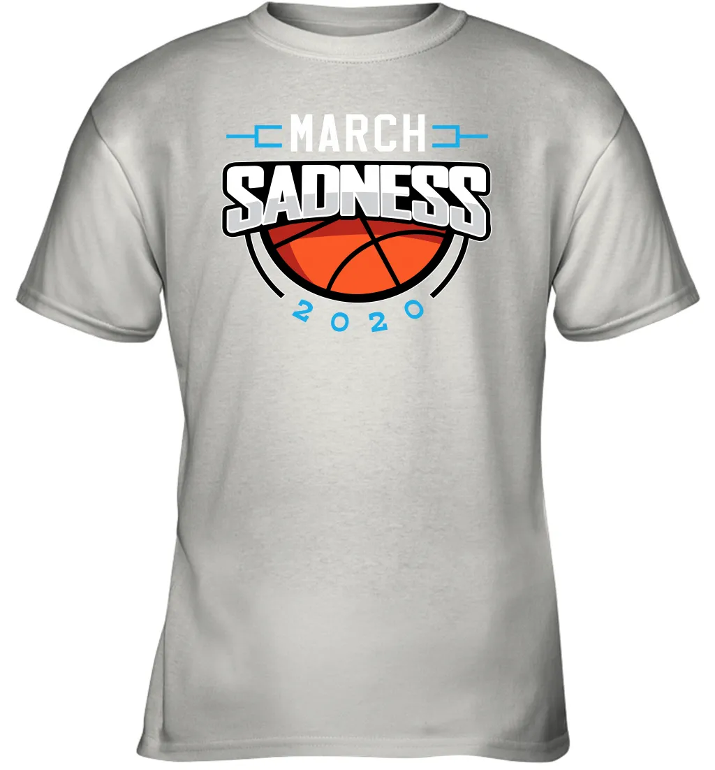 March Sadness March Madness College Basketball Coronacation Youth T-Shirt