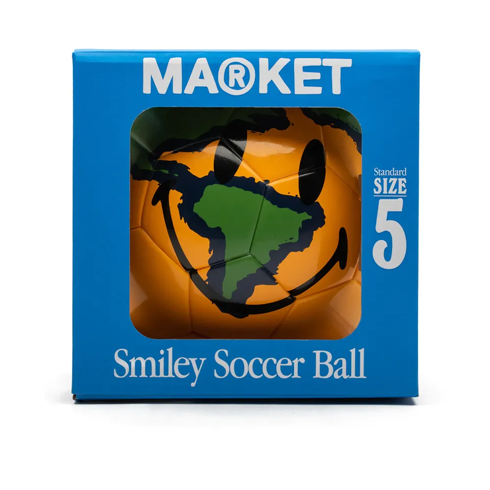 Market x Bob Marley Kingston Soccer Ball Gold / Blue / Green 360001354