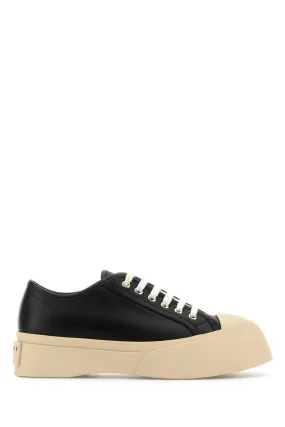 Marni Black Leather Pablo Sneakers