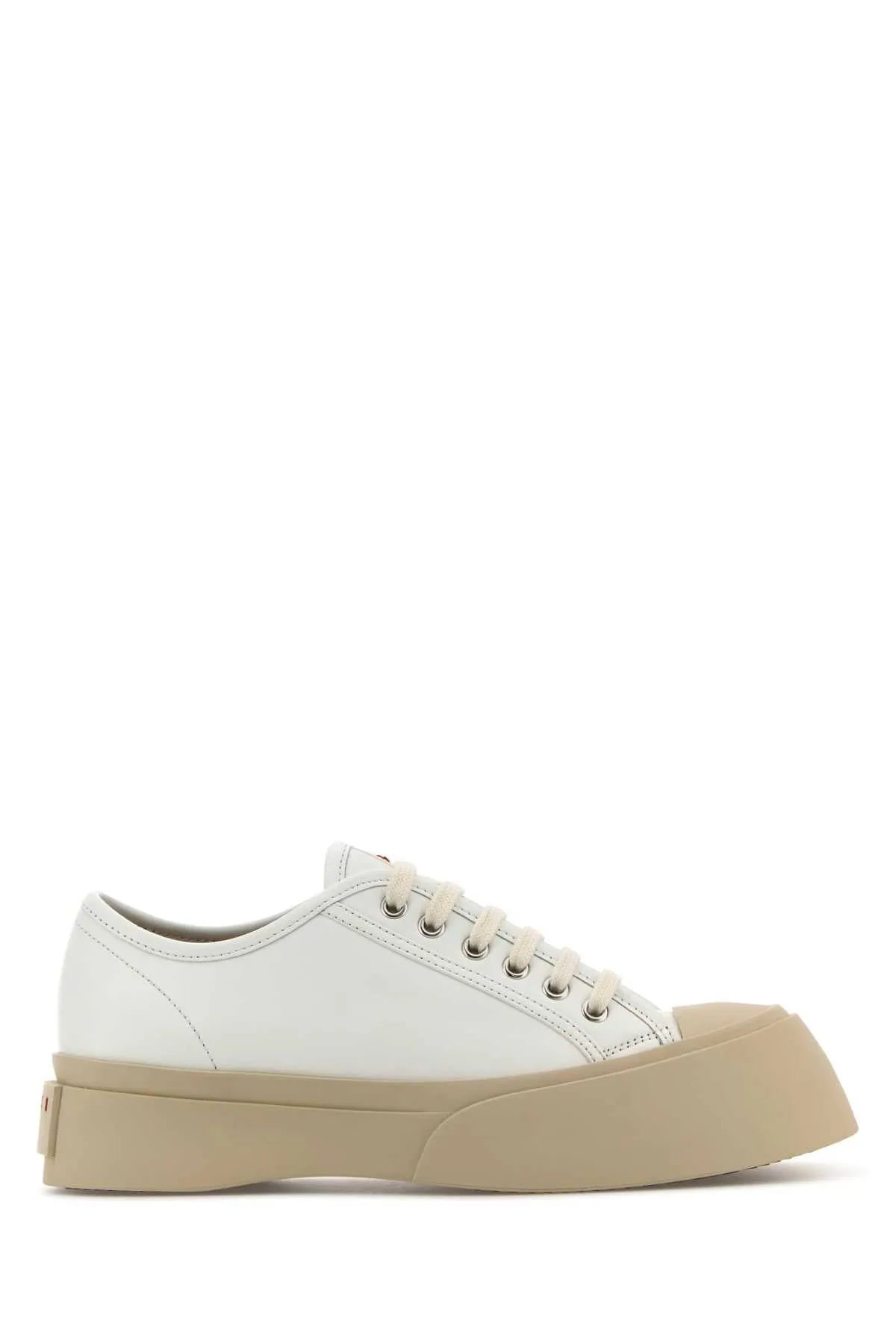 Marni White Leather Pablo Sneakers