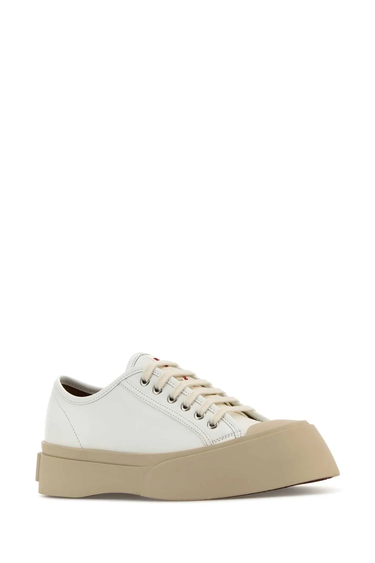 Marni White Leather Pablo Sneakers