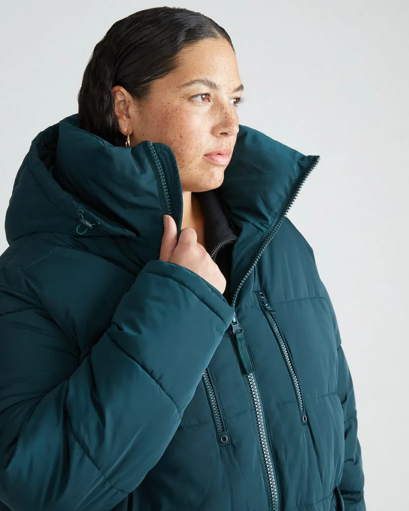 Matterhorn Mid Hooded Puffer - Deep Sea